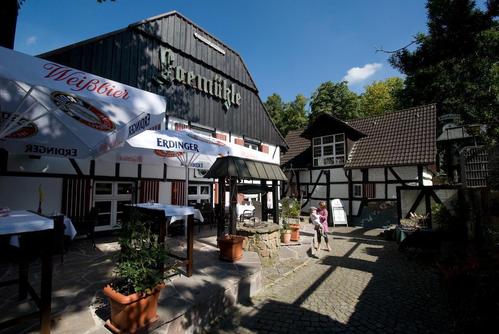 Hotel&Gastropark Loemühle-Restaurant-Biergarten Marl Buitenkant foto